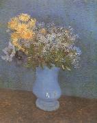 Vincent Van Gogh Vase wtih Lilacs,Daisies and Anemones (nn04) USA oil painting artist
